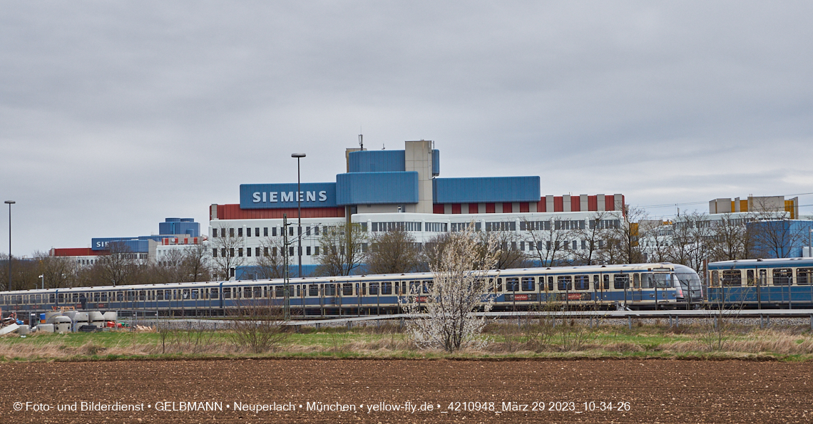 29.03.2023 - Baustelle REVO und Umgebung in Neuperlach